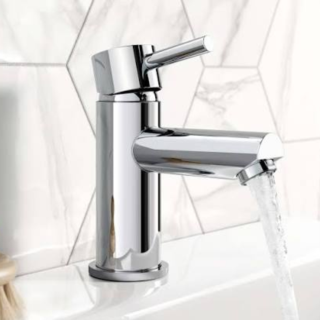 Round Basin Tap – Chrome by Dream Bathroom Collection, Tap material for bathroom renovation